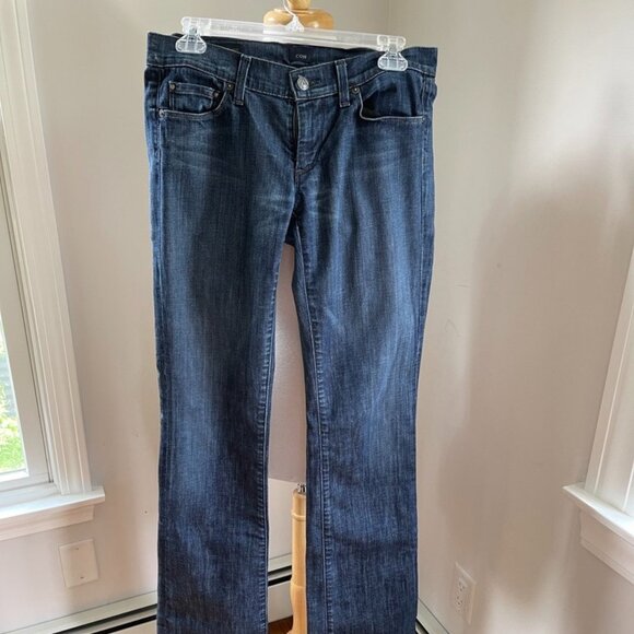 Citizens of Humanity Jeans Women’s 28 Medium Rise Bootcut COH Blue Denim - Picture 1 of 8